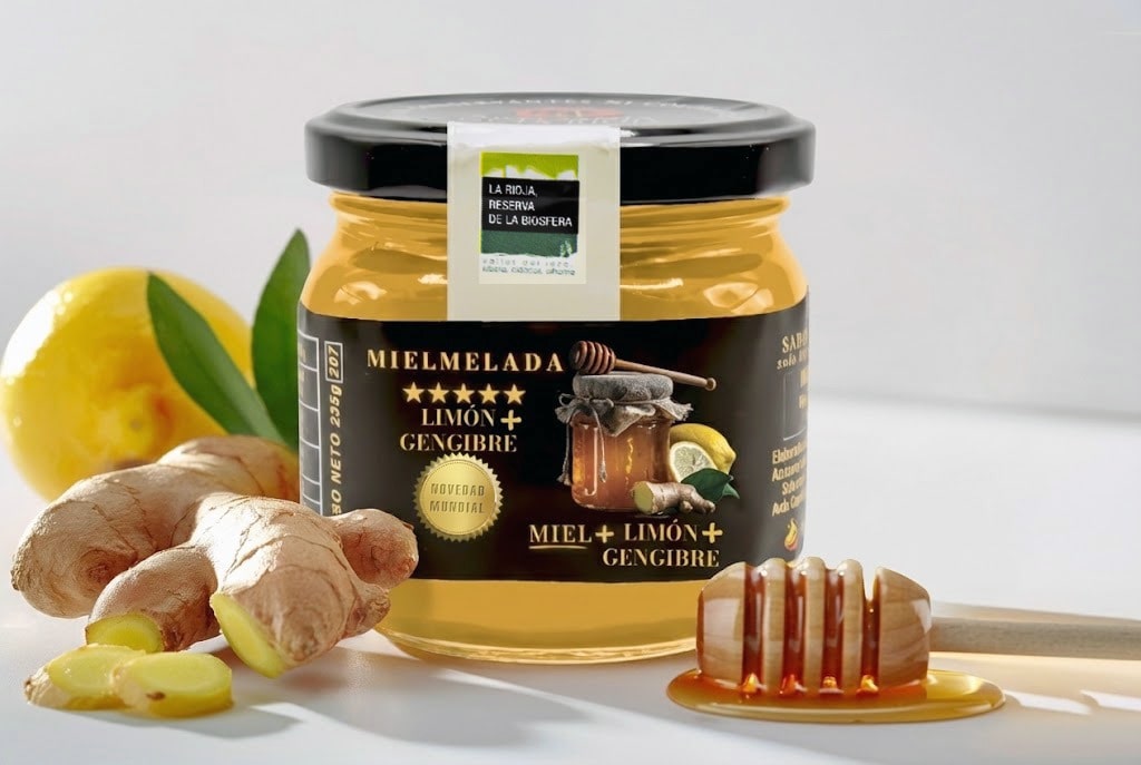 Mielmelada limón y gengibre